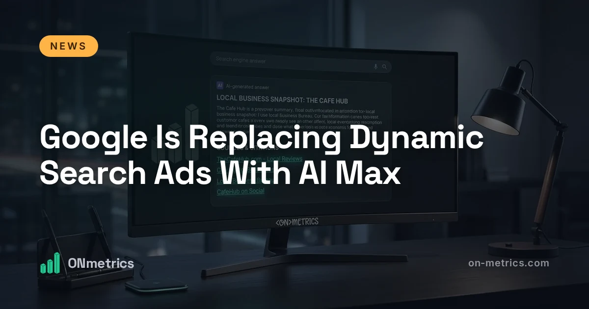 Google Is Replacing Dynamic Search Ads With AI Max
