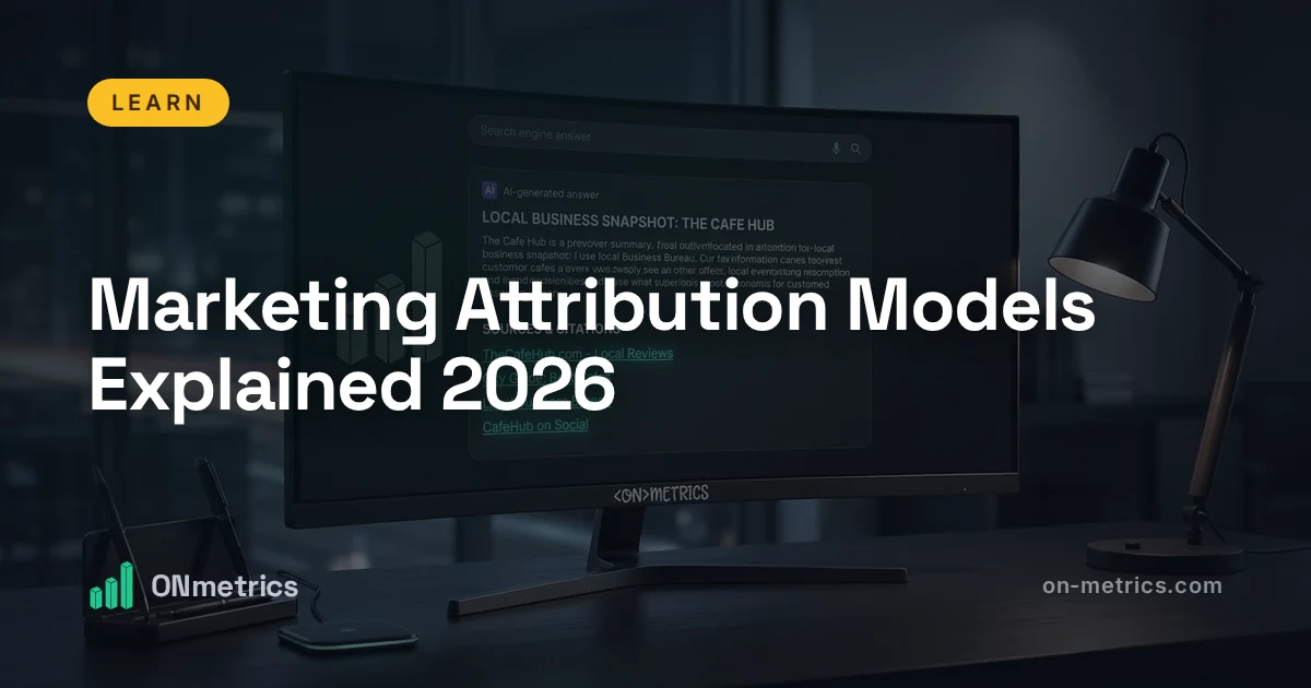 Marketing Attribution Models Explained 2026